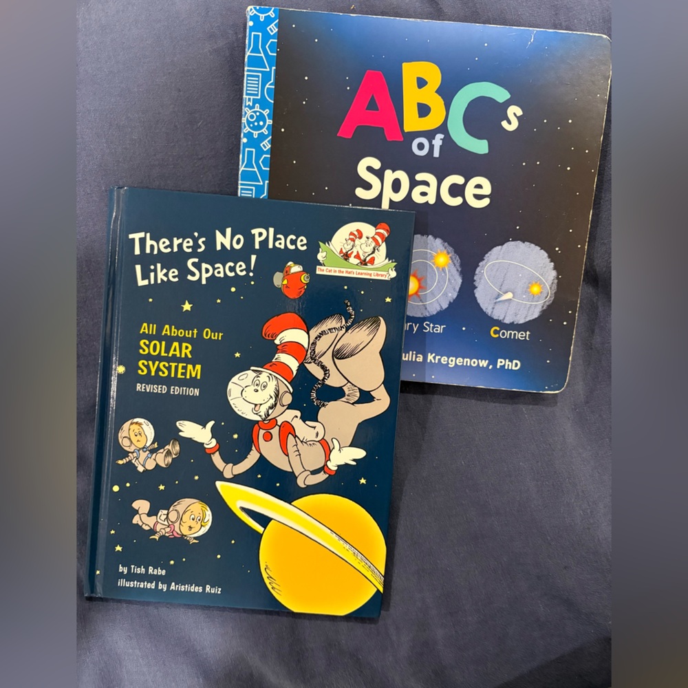 Dr. Seuss There's No Place Like Space! And the ABC’s of Space - 2 Books